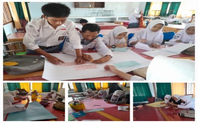 Kelas X Fase E SMA Don Bosco Banjarmasin melaksanakan P5 Kurikulum Merdeka dengan tema: Kearifan Lokal