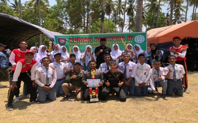 PASKIB SMA Don Bosco Banjarmasin RAIH JUARA UMUM PADA KEMAH PASKIBRA-III SE-KABUPATEN DAN KOTA BIMA