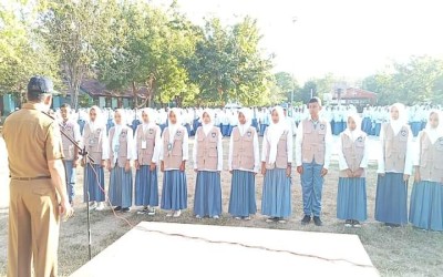 Pengukuhan Angkatan Pertama Pengurus ZERO WASTE SMA Don Bosco Banjarmasin Masa Bakti 2023/2024